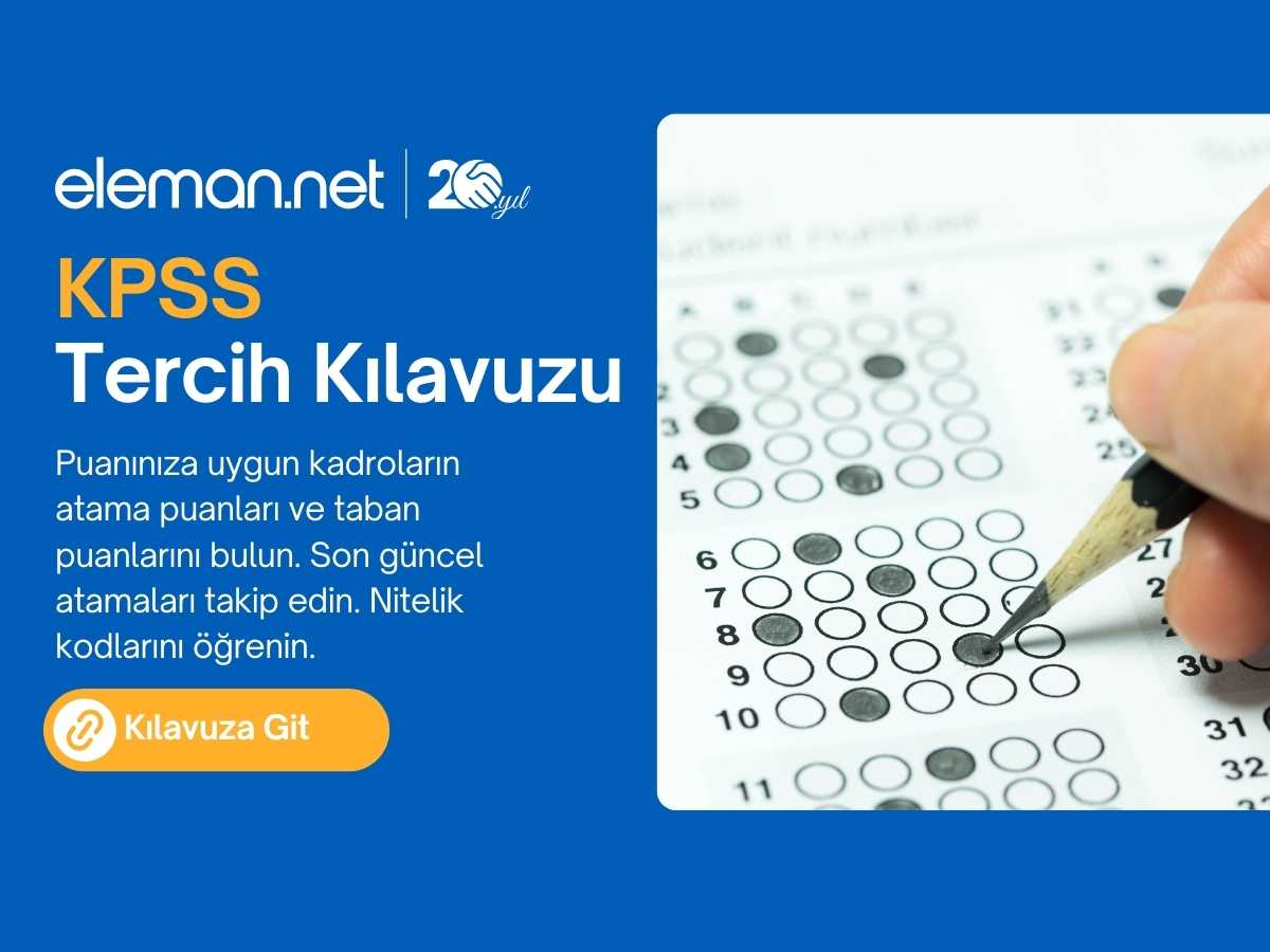 KPSS Tercih Kılavuzu