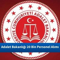 Adalet Bakanlığı 20 Bin Personel Alımı