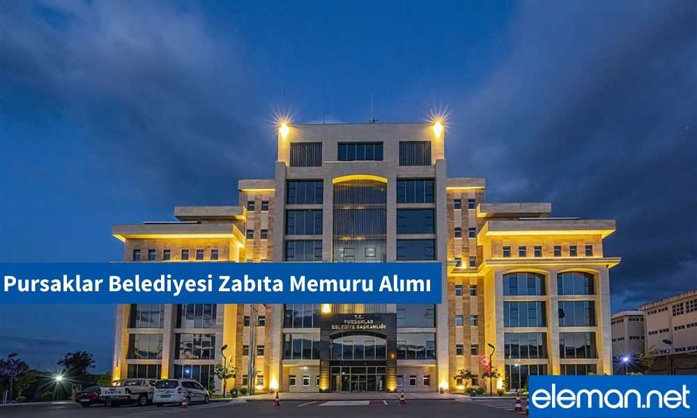 Pursaklar Belediyesi Zabıta Alımı