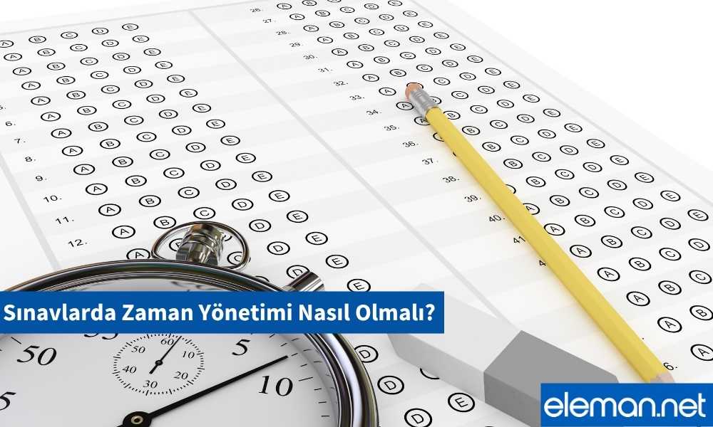 Sınavlarda Zaman Yönetimi