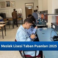 Meslek Lisesi Taban Puanları 2025