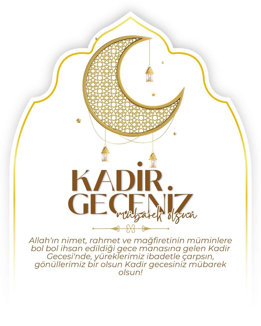 Kadir Gecesi Mesajları