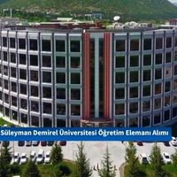Süleyman Demirel Üniversitesi Öğretim Elemanı Alımı