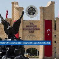Atatürk Üniversitesi 202 Sözleşmeli Personel Alımı Başladı