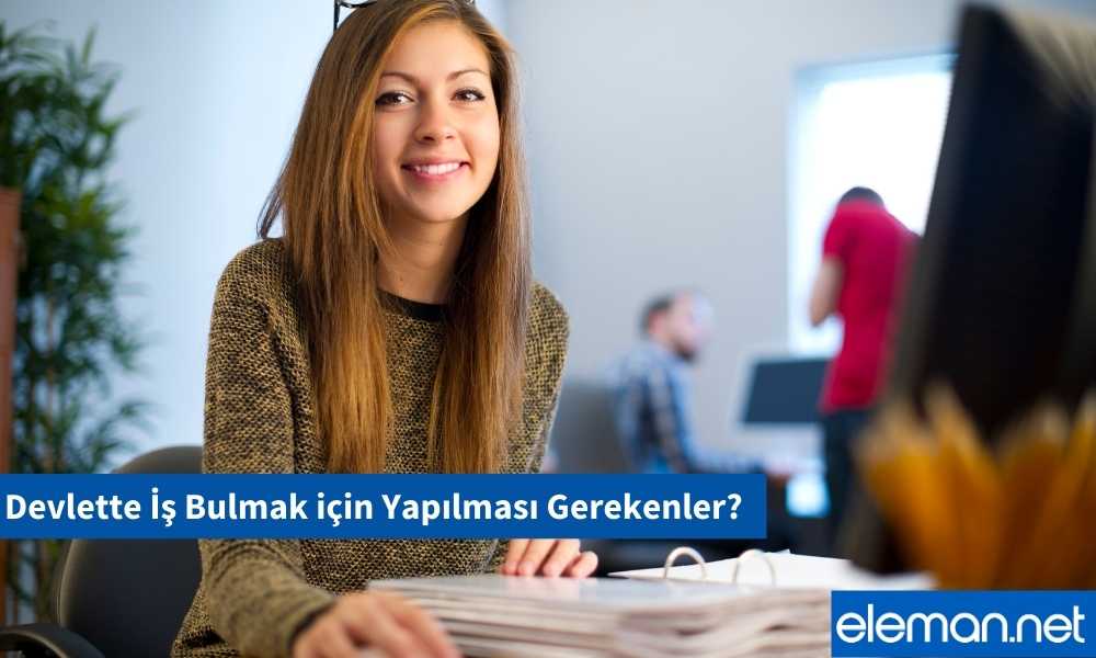 Kamuda İş Bulmak