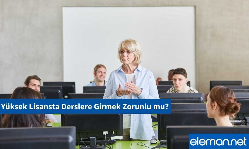 Yüksek Lisans Devam Zorunluluğu