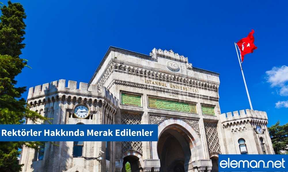 Rektörler Kaç yıl Görev Yapar