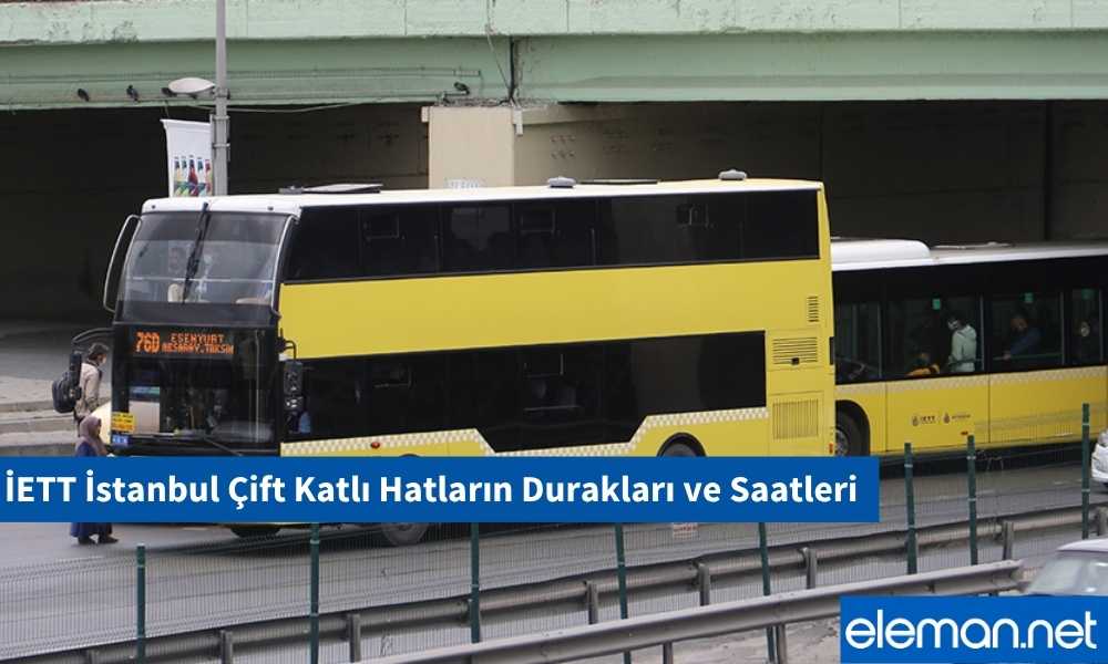 İETT İstanbul Çift Katlı Hatlar