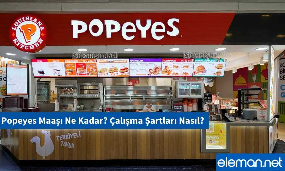 Popeyes Maaşları